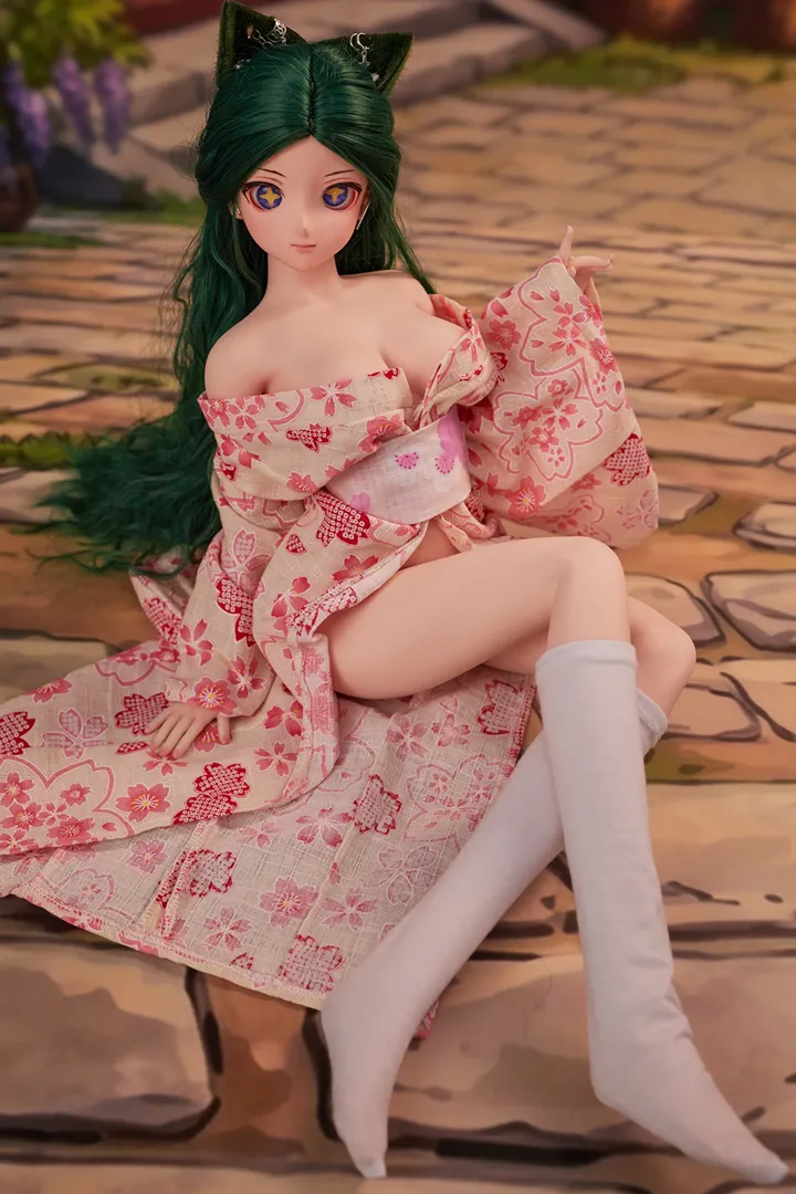 60cm (1ft12) N/A Mini Hybrid Silicone Body + Vinyl Head Sex Doll J60cm Momo